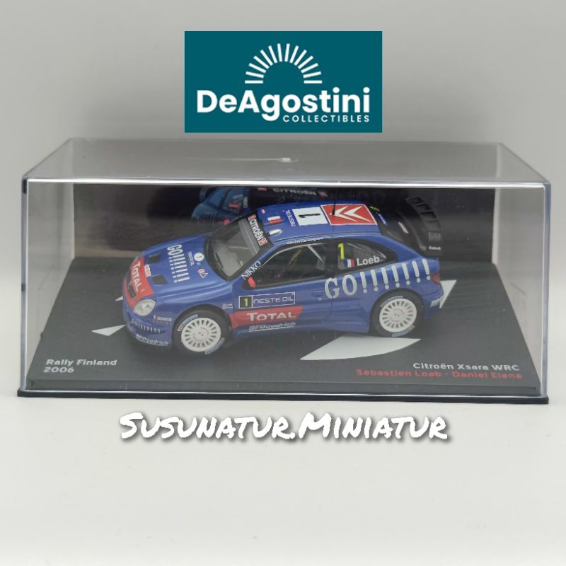 1:18 Sunstar Citroën Xsara Rallye Deutschland 2003 S. Loeb - Modelauto's | 1:18