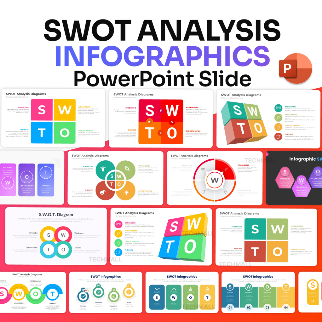 SWOT Infographics Infographics PowerPoint Presentation Template | Easy ...