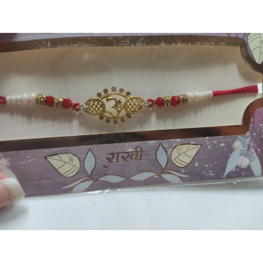 Stylish Rakhi for Raksha Bandhan Design G Om | Shopee Malaysia