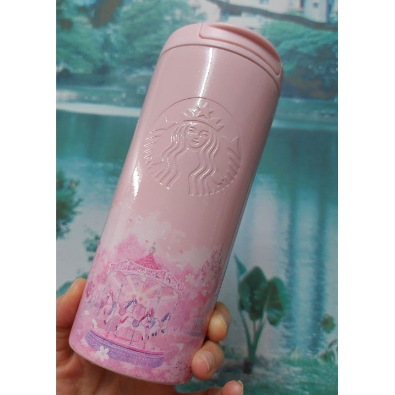 Starbucks Malaysia Sakura 12oz SS Tumbler 2023 (100 original fr Sbux Malaysia) Shopee Malaysia