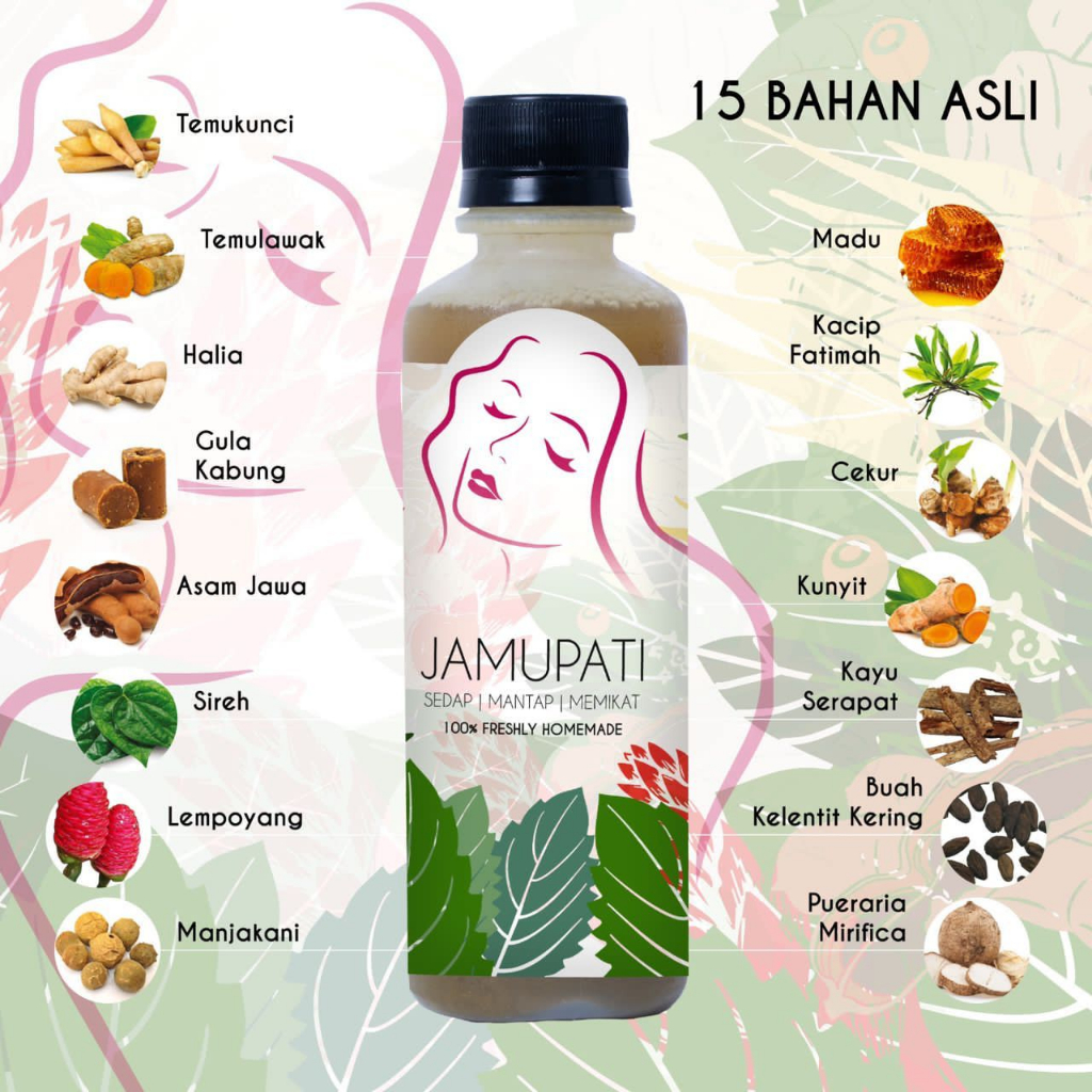 JAMUPATI (MANTOP/MEMIKAT/SEDAP) 3 BOTOL RM 50 | Shopee Malaysia
