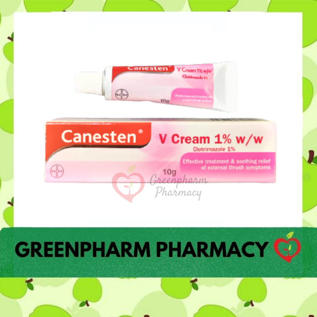 Canesten V Cream 1 Clotrimazole 10g (EXP09/2026) Shopee Malaysia