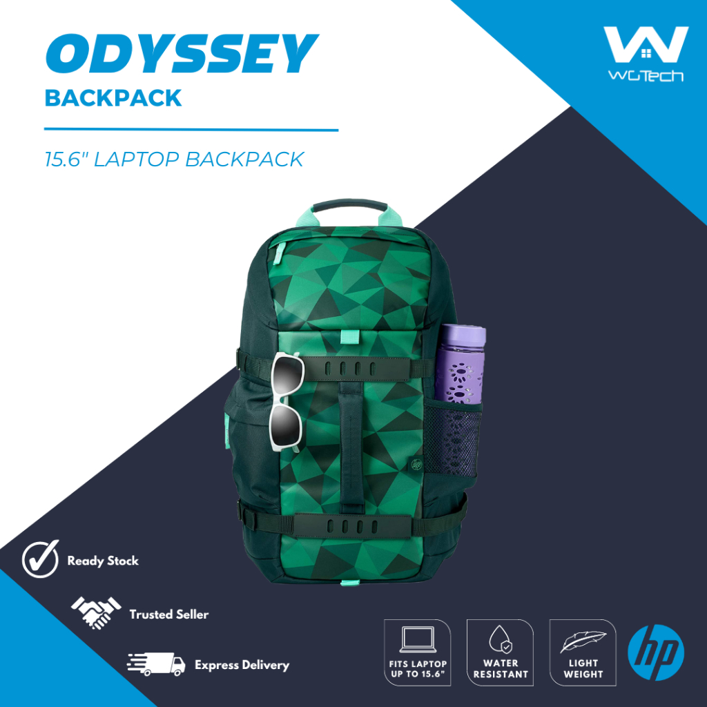 HP Odyssey Backpack for 15.6inch Laptop Multifunctional Laptop