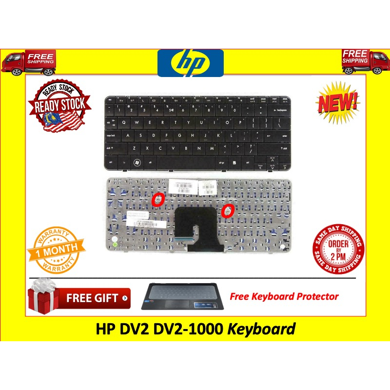 Lot De Vis Pour HP Pavilion DV2-1020ef / Série DV2-1000 - Occasion - Pièce Détachée