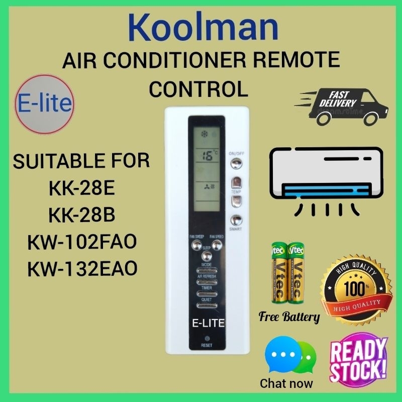 Koolman (OEM) AIR CONDITIONER REMOTE CONTROL | Shopee Malaysia