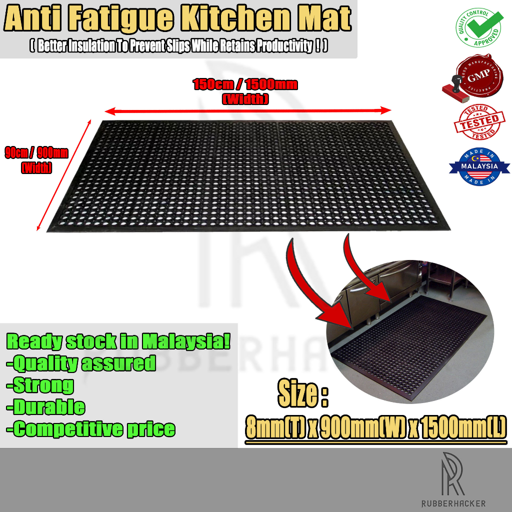 Imported Kitchen Mat, anti fatigue mat, anti slip mat, none slip