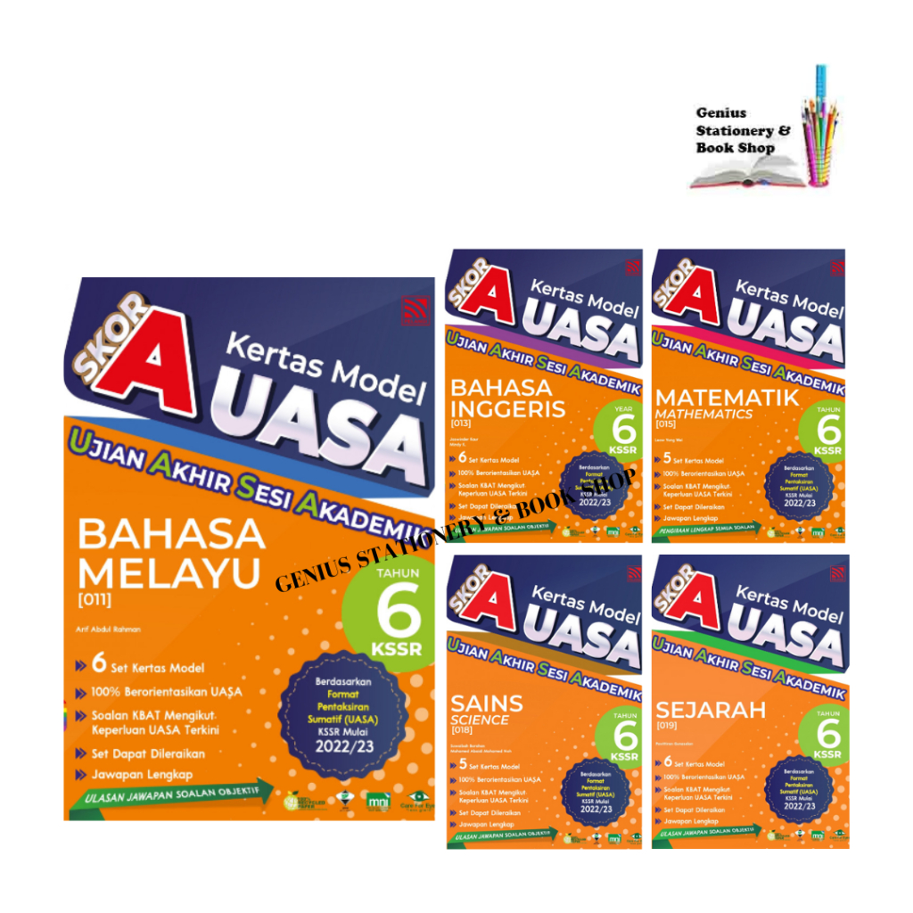 Buku Latihan Skor A Kertas Model Uasa Tahun Shopee Malaysia