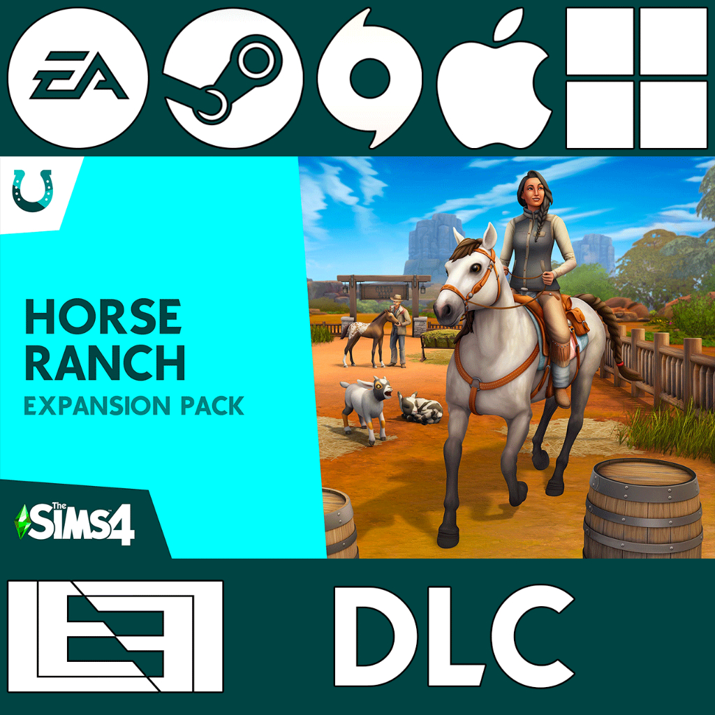 The Sims 4: Horse Ranch Expansion Pack [Mac/Win][Online][EA/Steam/Epic ...