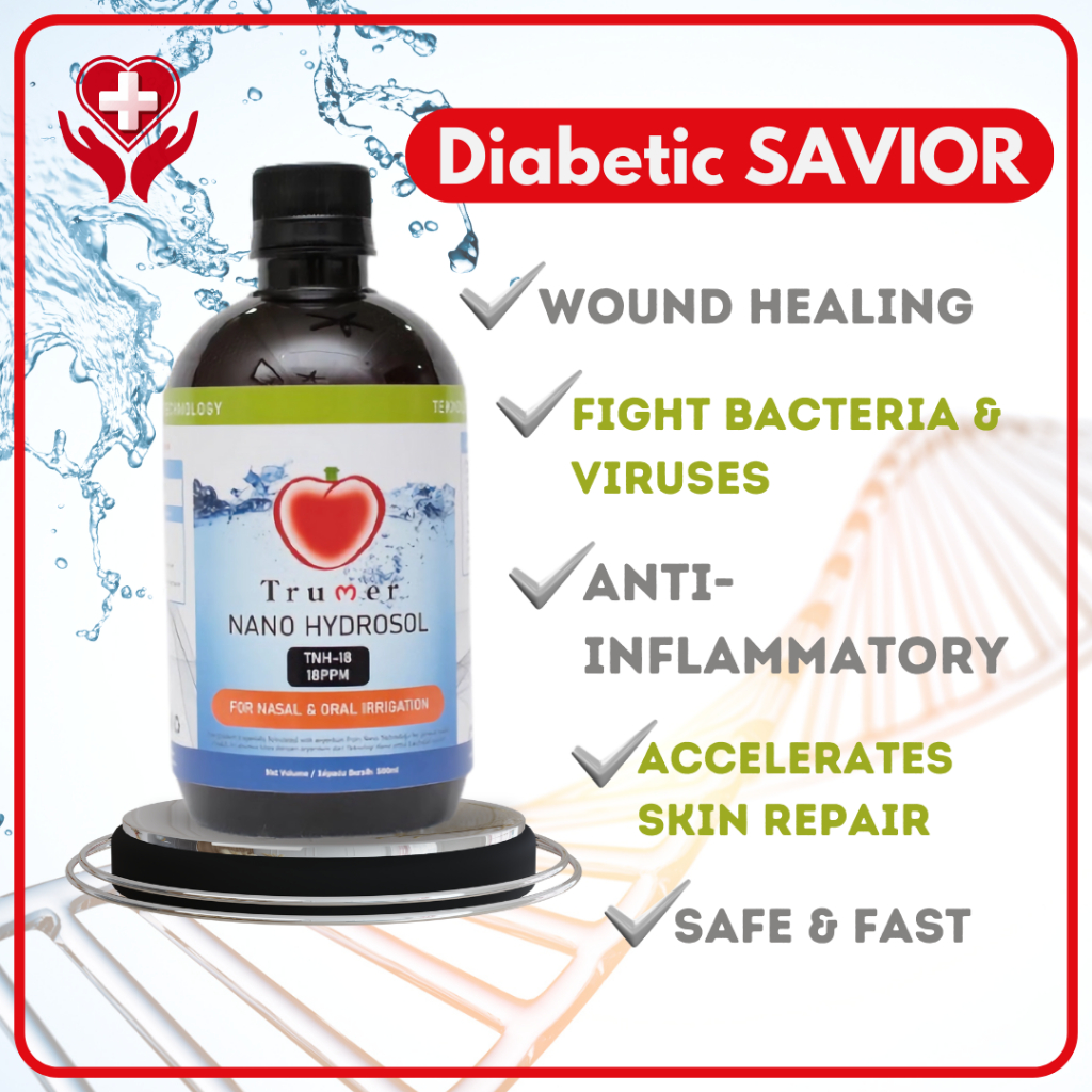 Trumer Nano Hydrosol/Wound Care/diabetic/MDA approved Colloidal Silver