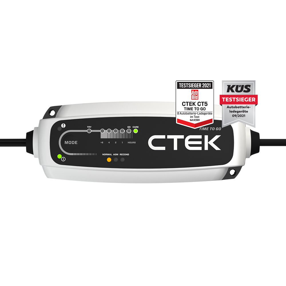 CTEK CT5 TIME TO GO SMART BATTERY CHARGER 12V | Shopee Malaysia