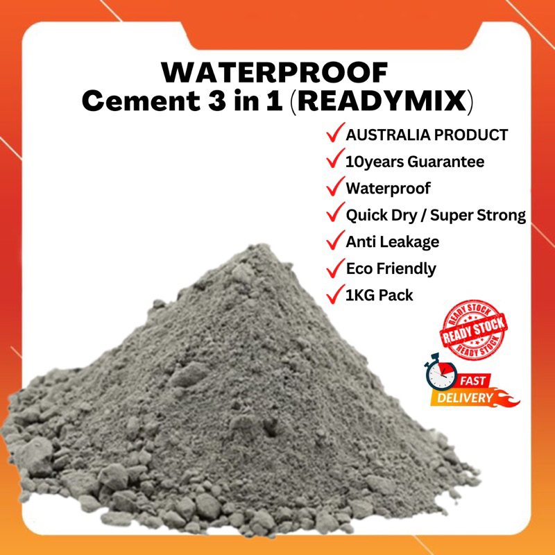 CEMENT 3 in 1 READY MIX ! SUPER STRONG!! SIMEN SEDIA CAMPUR | AUSTRALIA ...