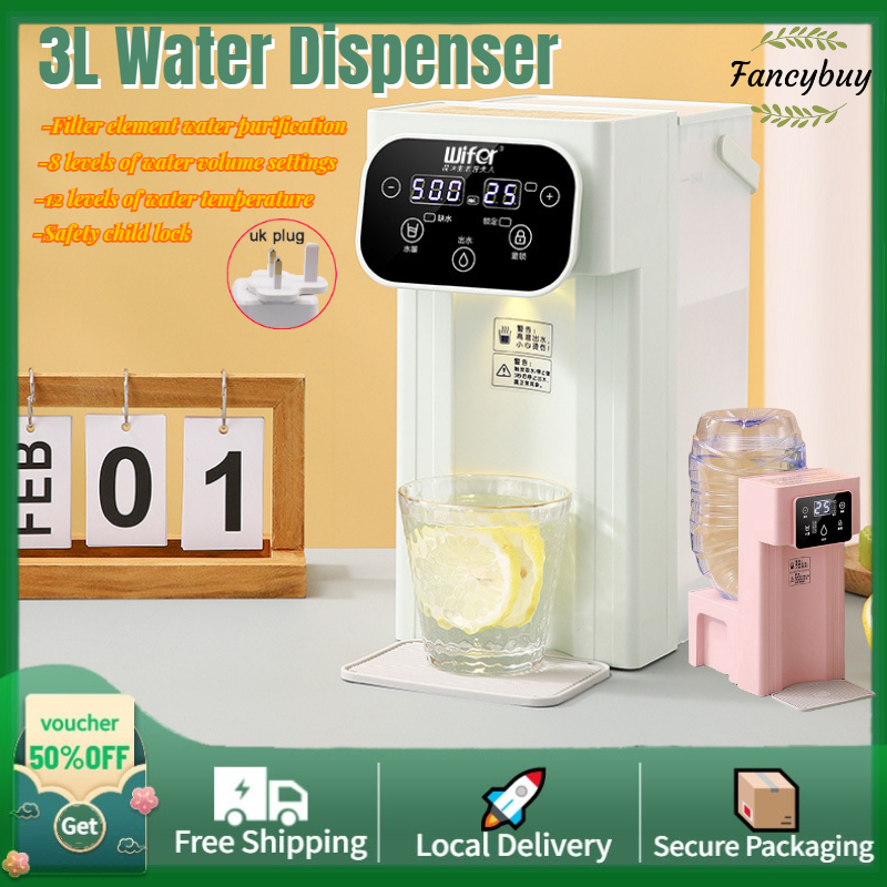 SALE🔥 3L Instant Hot Water Dispenser Temperature Adjustable Fast