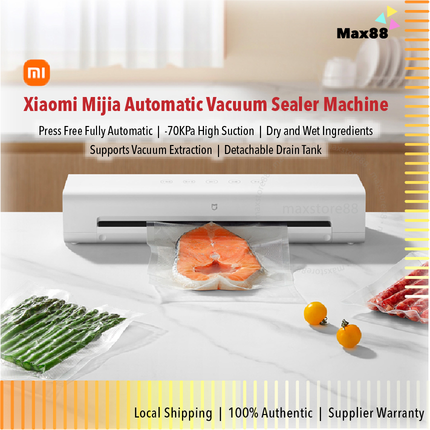 Xiaomi Mijia Automatic Vacuum Sealer Machine MJFKJ06XM 70KPa High