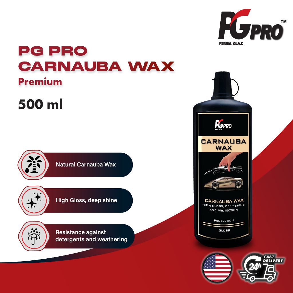 PG Pro Carnauba Wax (500ml) Premium Kilang/Direct Manufacture/ Bulk