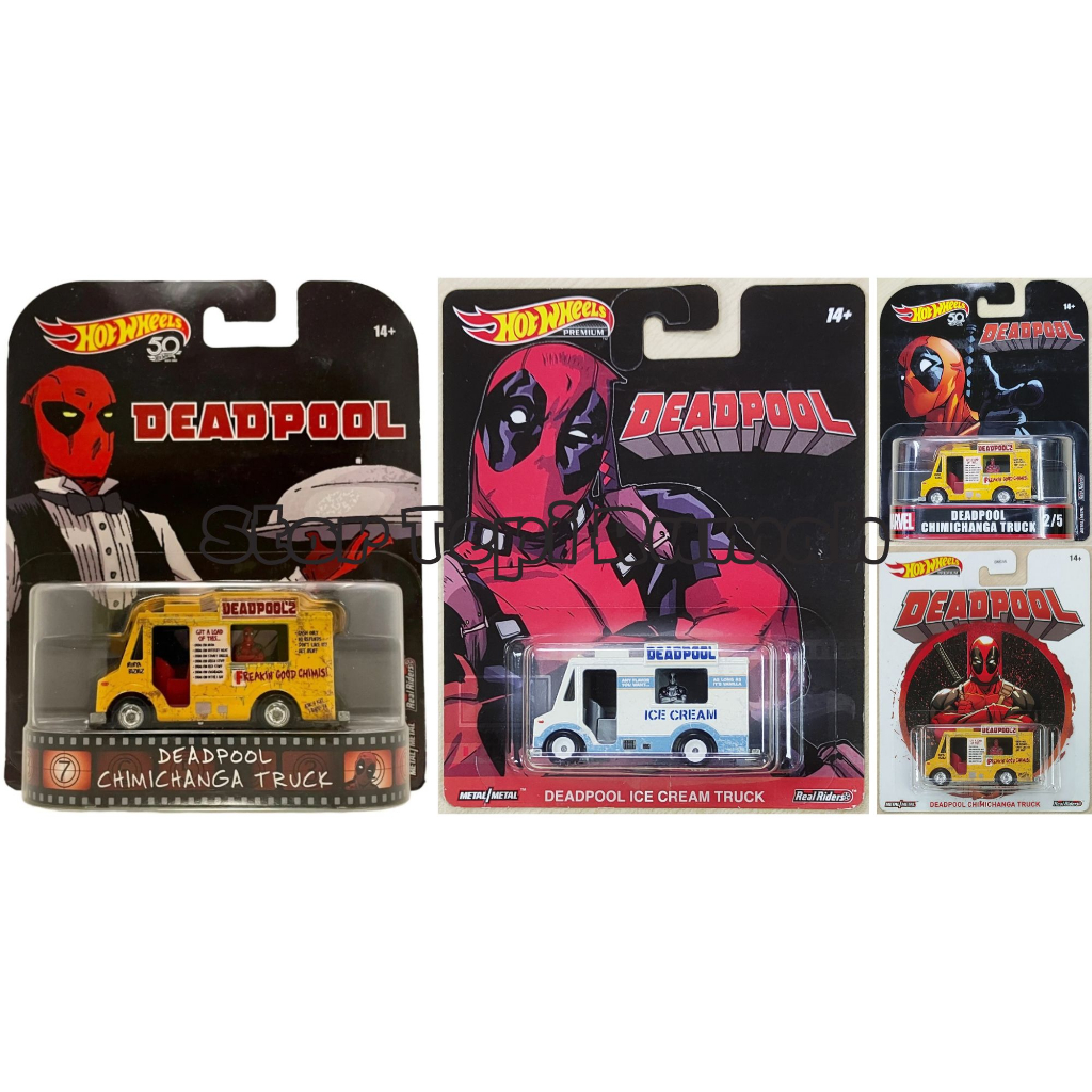 Hot wheels deadpool chimichanga hot sale truck