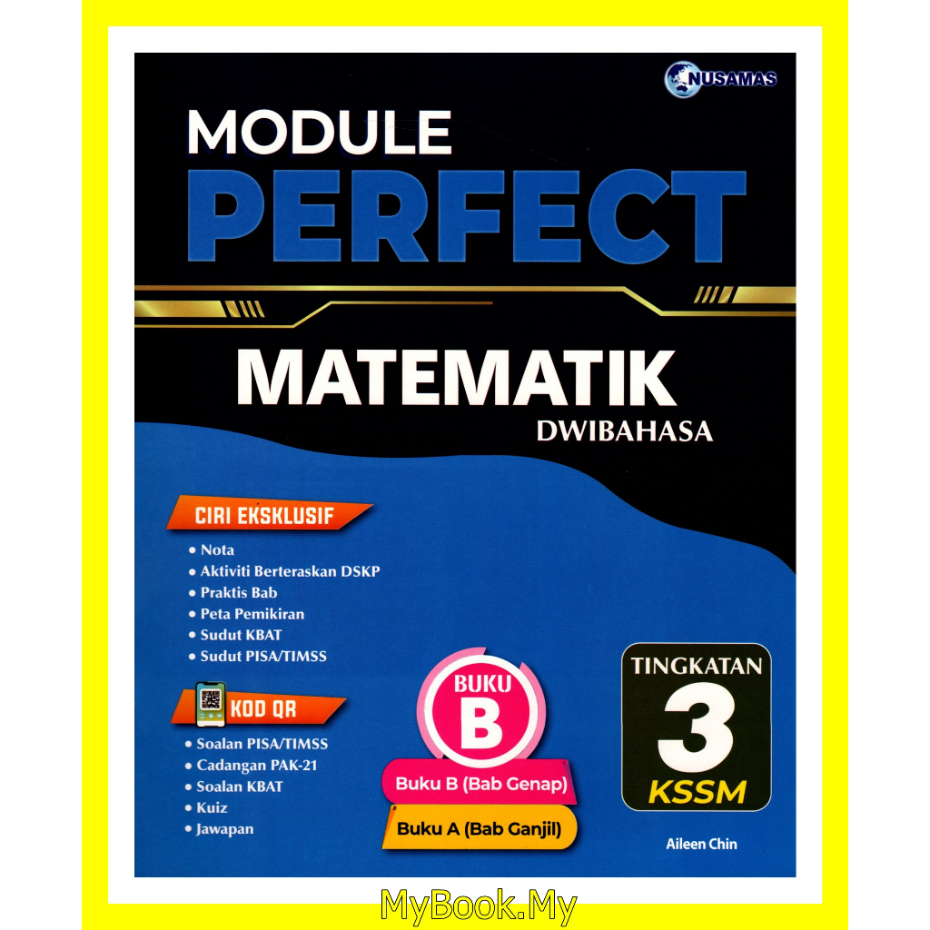 *BARU* MyB Buku Latihan : Module Perfect Tingkatan 3 Buku B - Matematik ...