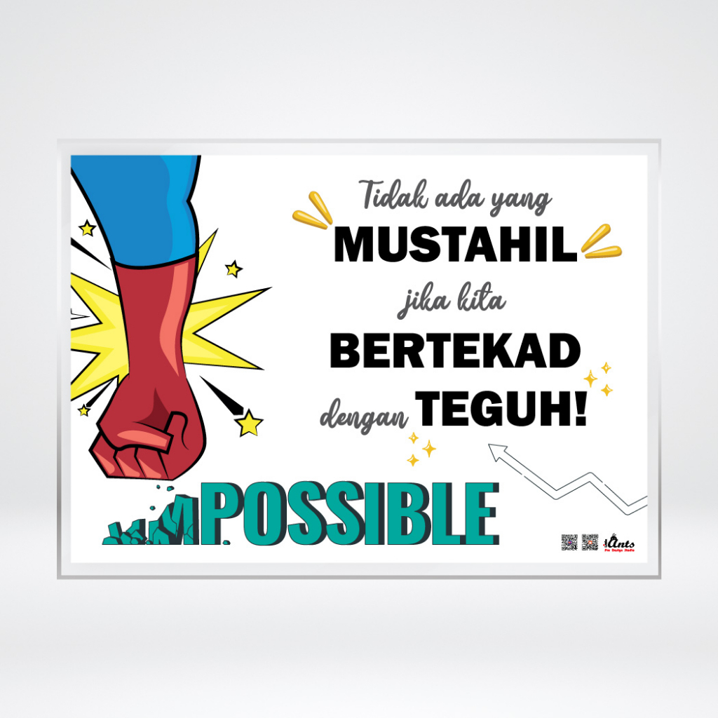 [Laminated Poster] Kata-kata Motivasi Positif Mutiara Hikmah Hiasan ...