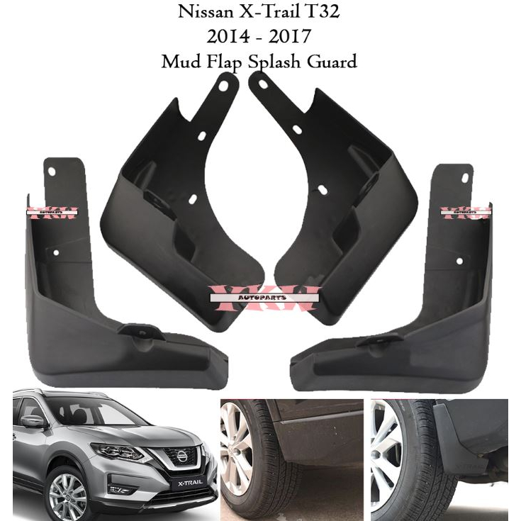 New Full Set(4pcs) Nissan XTrail Xtrail T32 20142017 Mudflap Mud