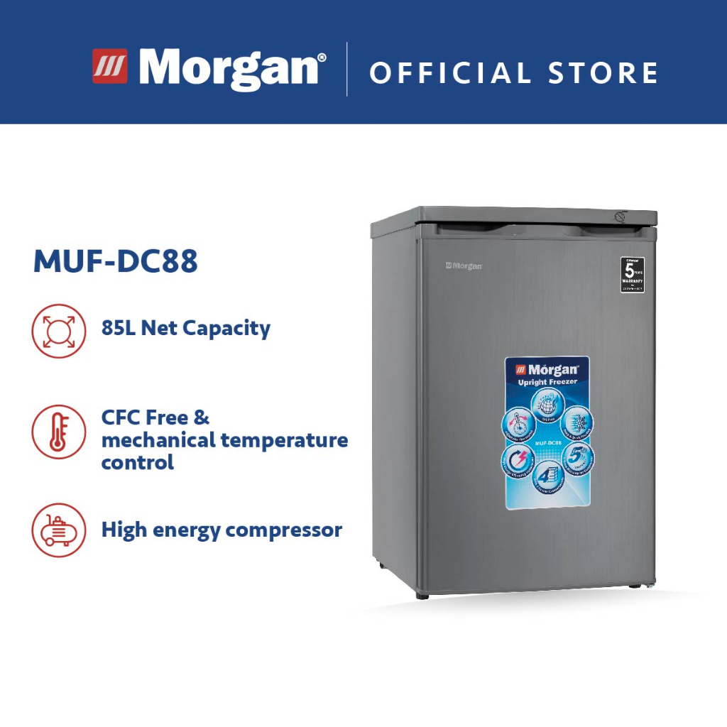 Morgan Direct Cool Upright Freezer L Muf Dc Grey Shopee Malaysia