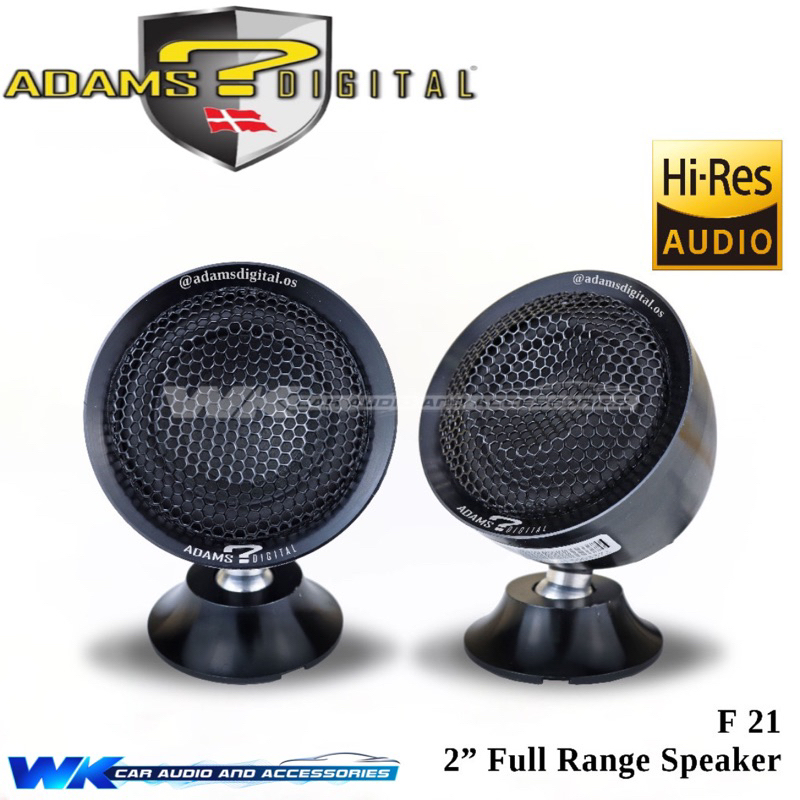 ADAMS DIGITAL EMPIRE SERIES 2” HI-RES FULL RANGE SPEAKER 100% ORIGINAL ...