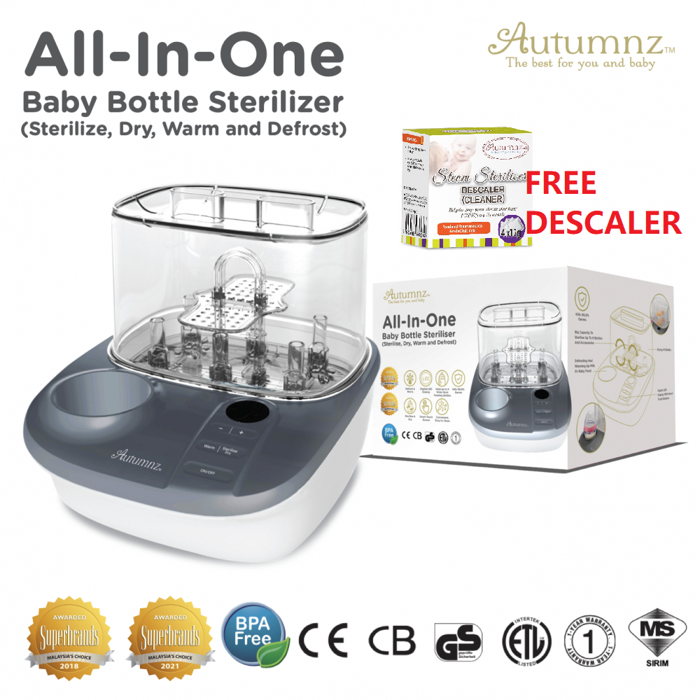 FREE DESCALER! Autumnz AllInOne Baby Bottle Sterilizer ( CAN