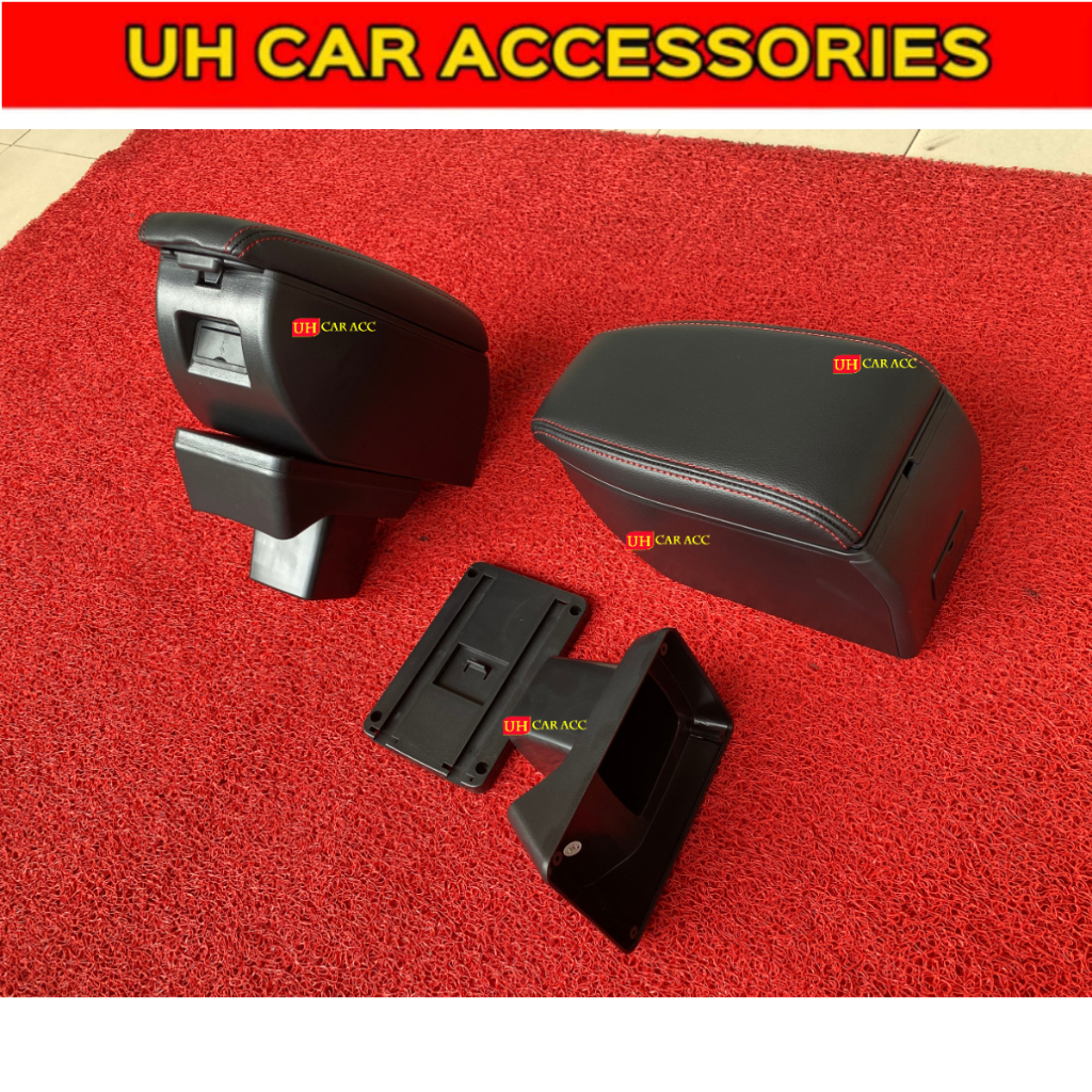 PERODUA AXIA 2023 2024 HIGH QUALITY ARM REST CONSOLE BOX USB PORT Shopee Malaysia