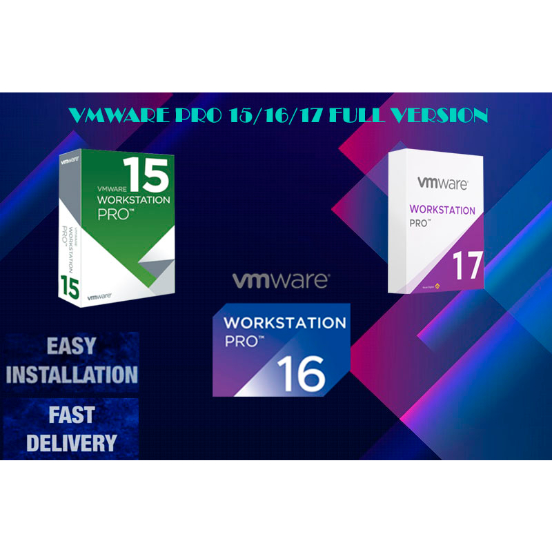 VMWARE PRO 15/16/17 FULL VERSION l LIFE TIME LICENSE KEY | Shopee Malaysia