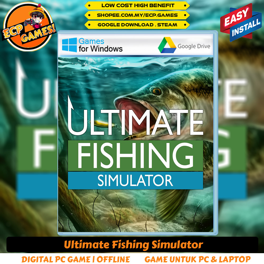 Ultimate fishing simulator pc game offline digital download