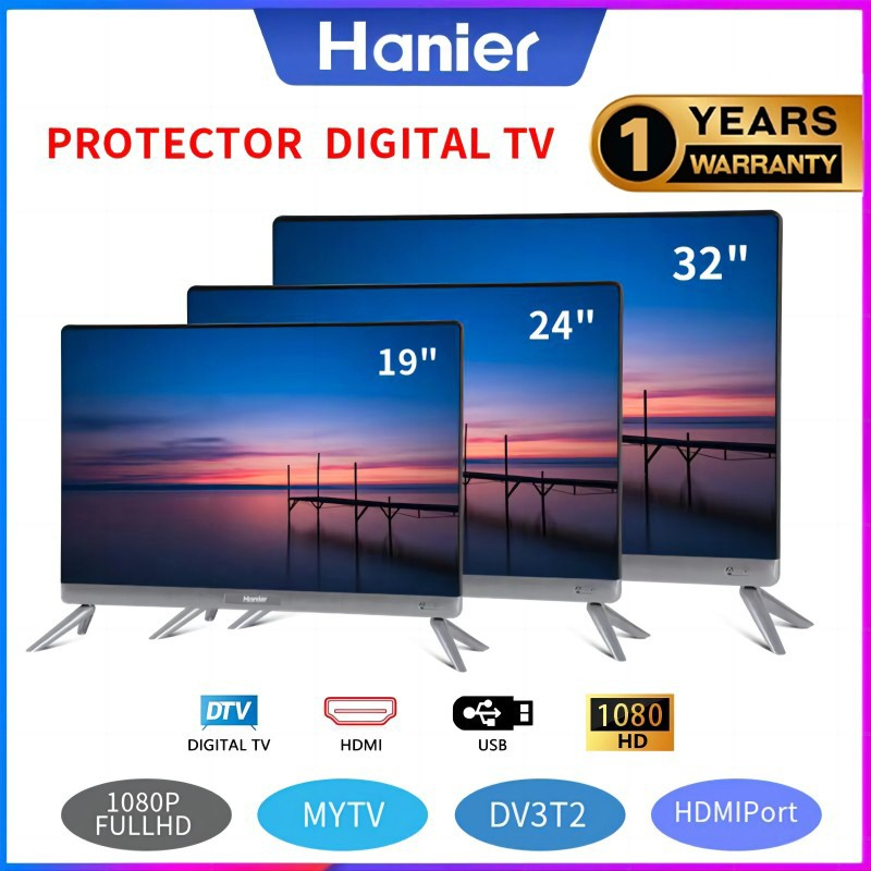 Hanier LED Digital TV 19inch/22inch/24inch/26inch/32inch with VGA