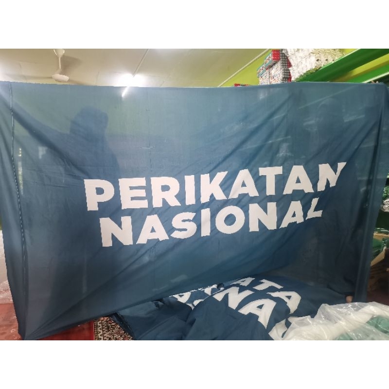 Bendera Perikatan Nasional Saiz 5x10 harga kilang | Shopee Malaysia