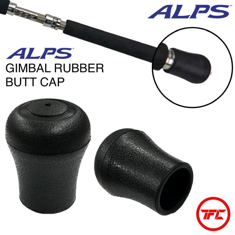 ALPS Gimbal Rubber Butt Cap For Fishing Rod Custom BRC