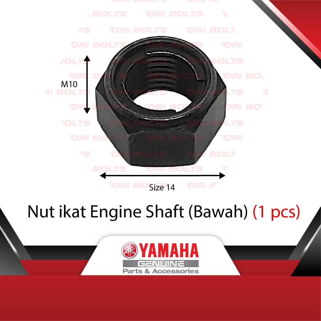 90105-10051 90105-08099 Yamaha Original Y125ZR Y125Z (1402) Engine Shaft  Gantung Engine belah Bawah | Shopee Malaysia