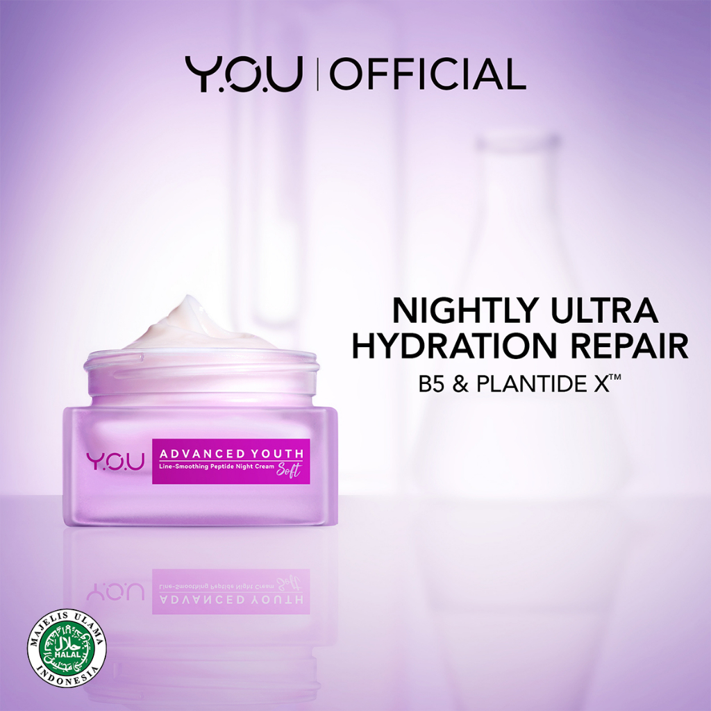 YOU Advanced Youth LineSmoothing Peptide Night Cream Soft with