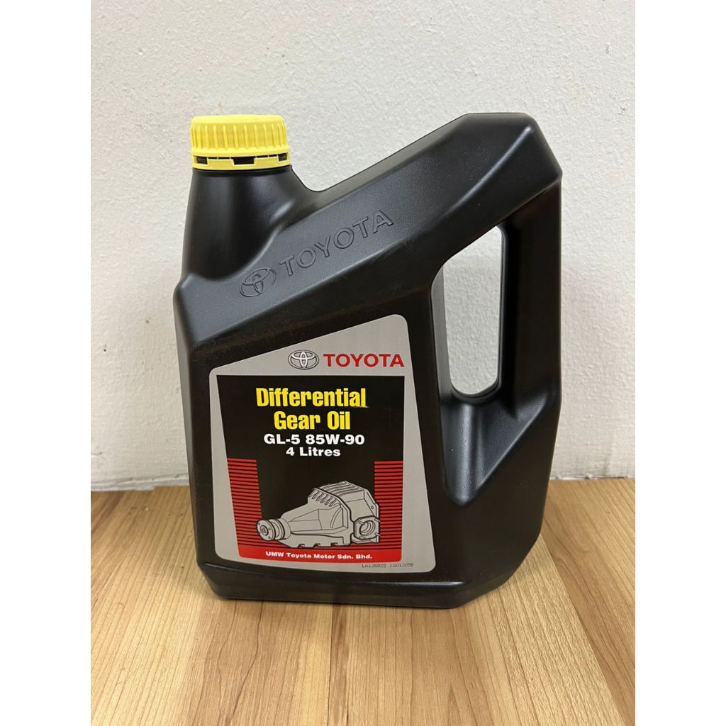 (Original) Toyota Differential Rear Axle Gear Oil 4 Liter (DIFGL585W90