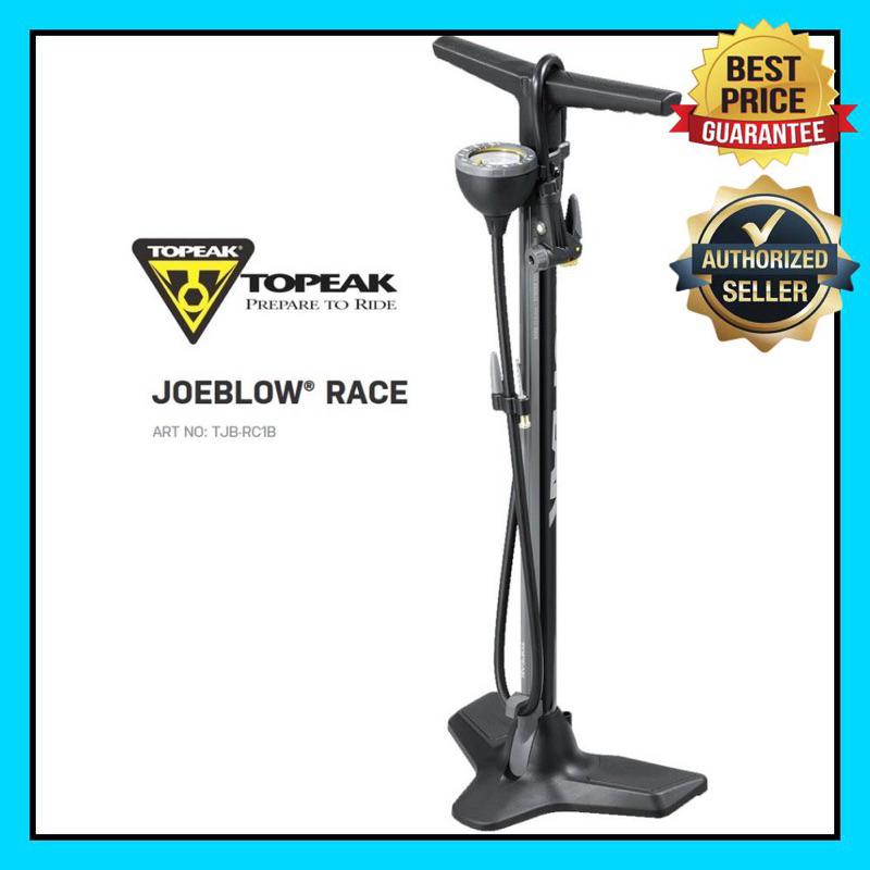Topeak JoeBlow Race Floor Pump 200psi Road Bike MTB Presta Schrader