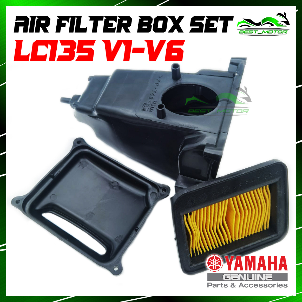 AIR FILTER BOX AIR FILTER AIR CLEANER BOX COVER LC 135 / LC135 V1 -V6 1 ...