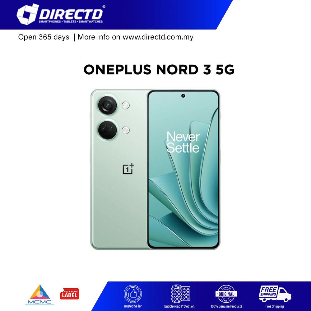 READY STOCK] OnePlus Nord 3 5G [16GB RAM, 256GB ROM], 1 Year Warranty by  ONEPLUS Malaysia