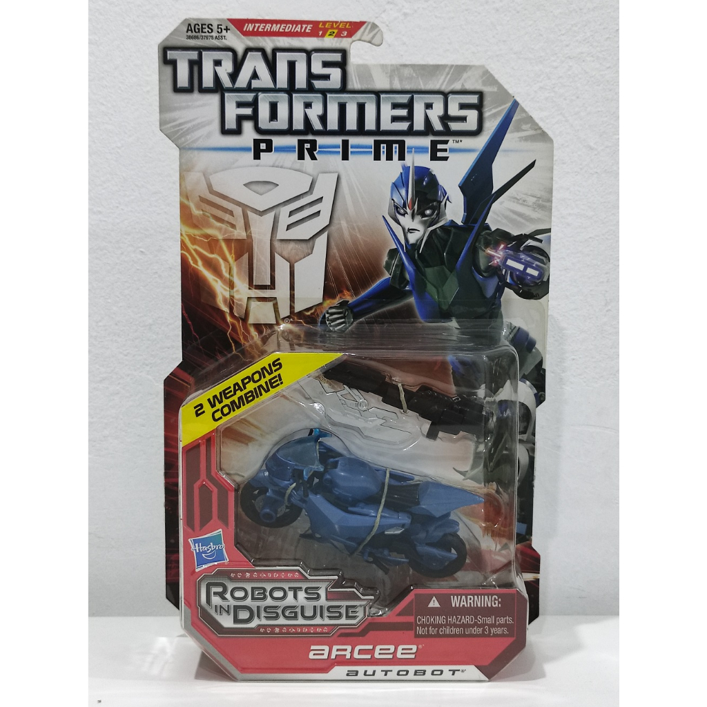Transformers Prime Arcee Hasbro Transformer (MISB) Shopee Malaysia