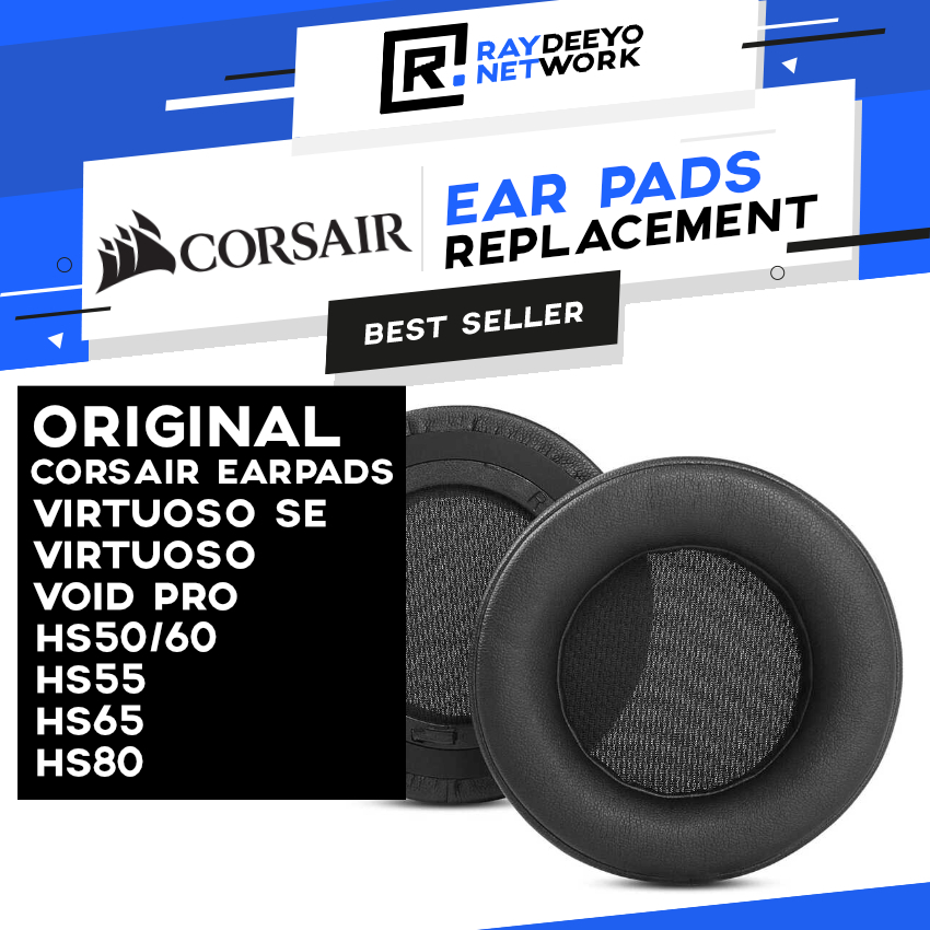 Corsair virtuoso se replacement ear online pads