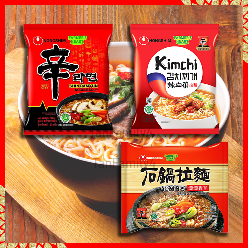 Nongshim Ramyun Instant Ramen Noodle 1 Pack Halal Potato Bulgogi