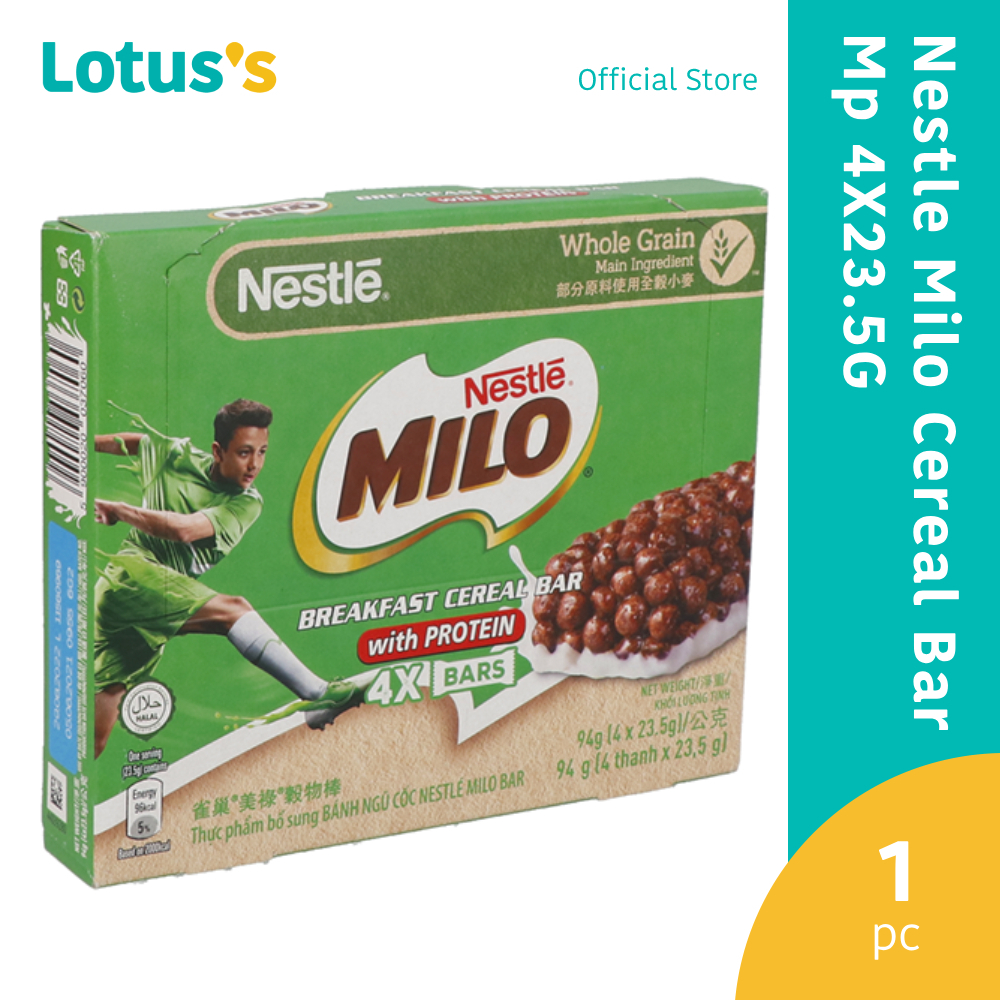 Nestle Milo Cereal Bar MP (4 x 23.5g) Shopee Malaysia