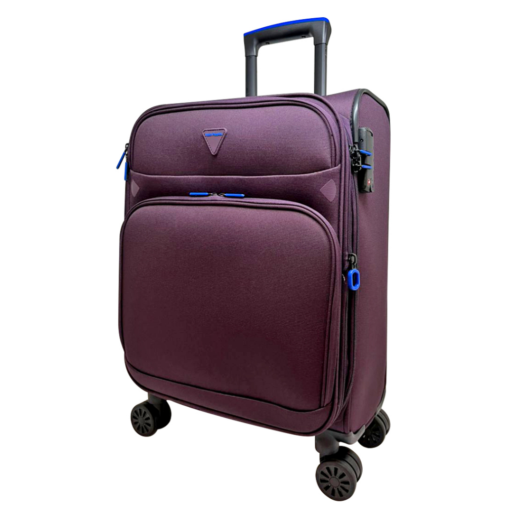 Hush Puppies Soft Trolley Case W/TSA Travel Bag LOCKHP69314820