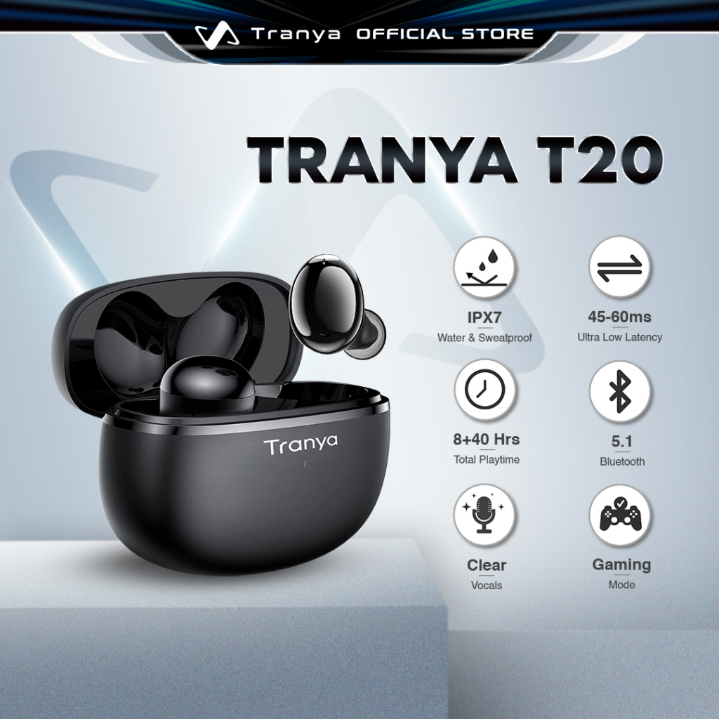 Tranya bluetooth online headphones