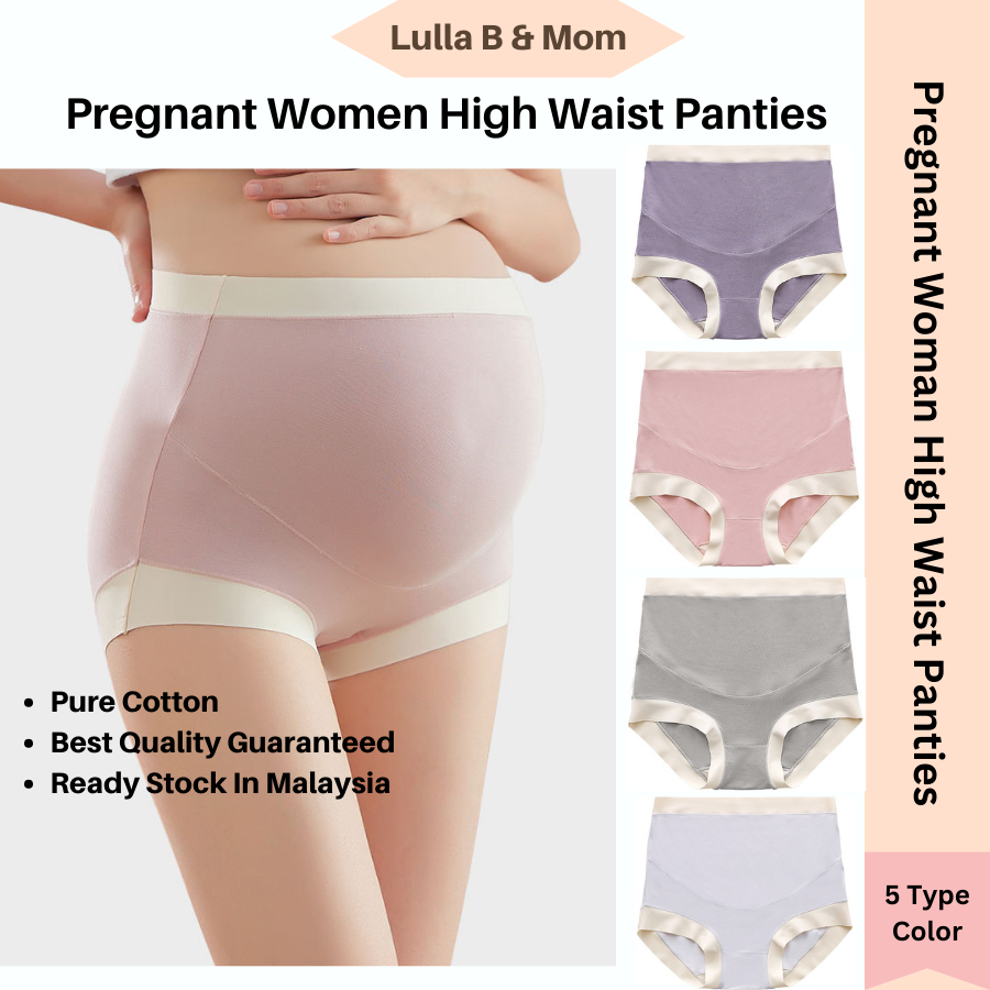 Over Bump Pregnancy Maternity Underwear comfy Brief Panties Cotton Support  Tummy