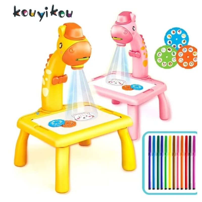 children's projector drawing table mainan Budak meja | Shopee Malaysia