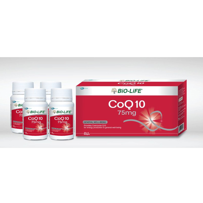 Biolife CoQ10 75mg Promo Pack 30s / 4x30s (Exp 3/2025) Shopee Malaysia