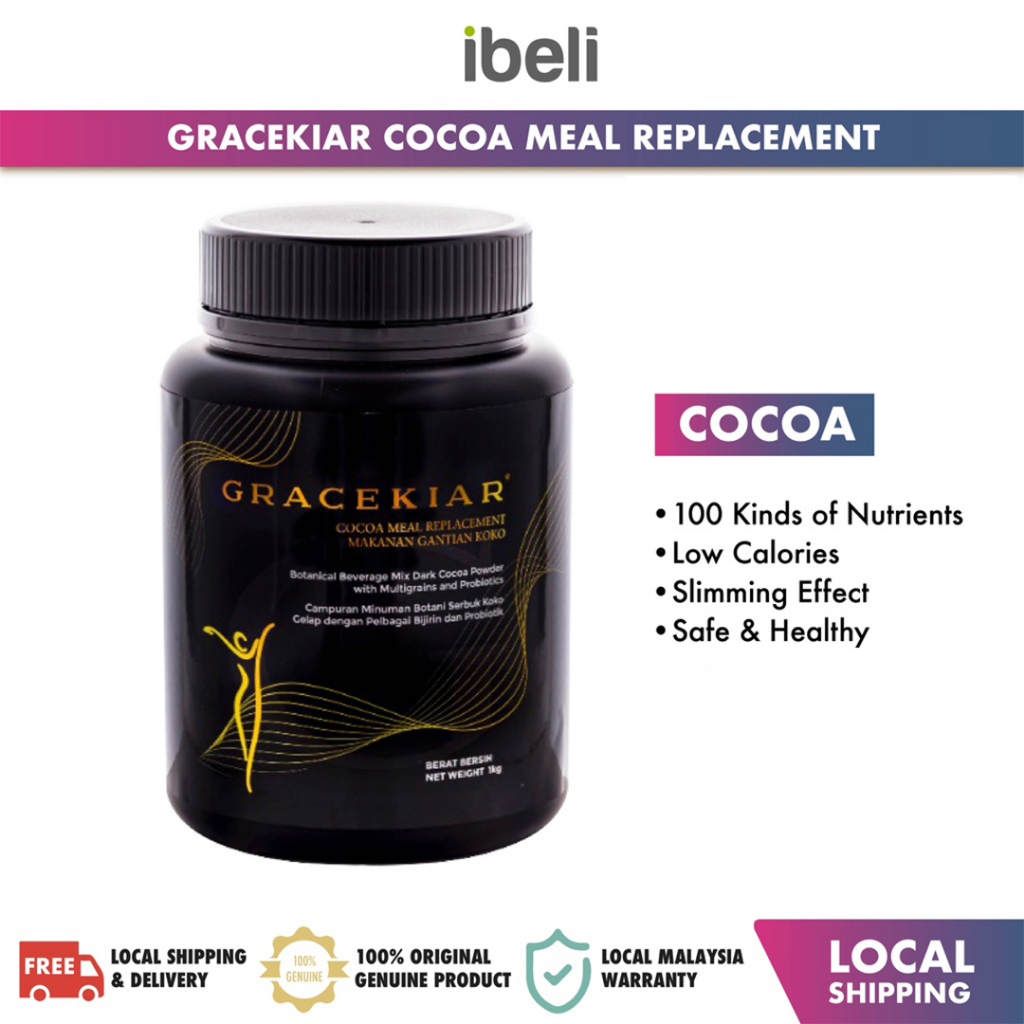 Gracekiar Cocoa Meal Replacement (1kg) Shopee Malaysia