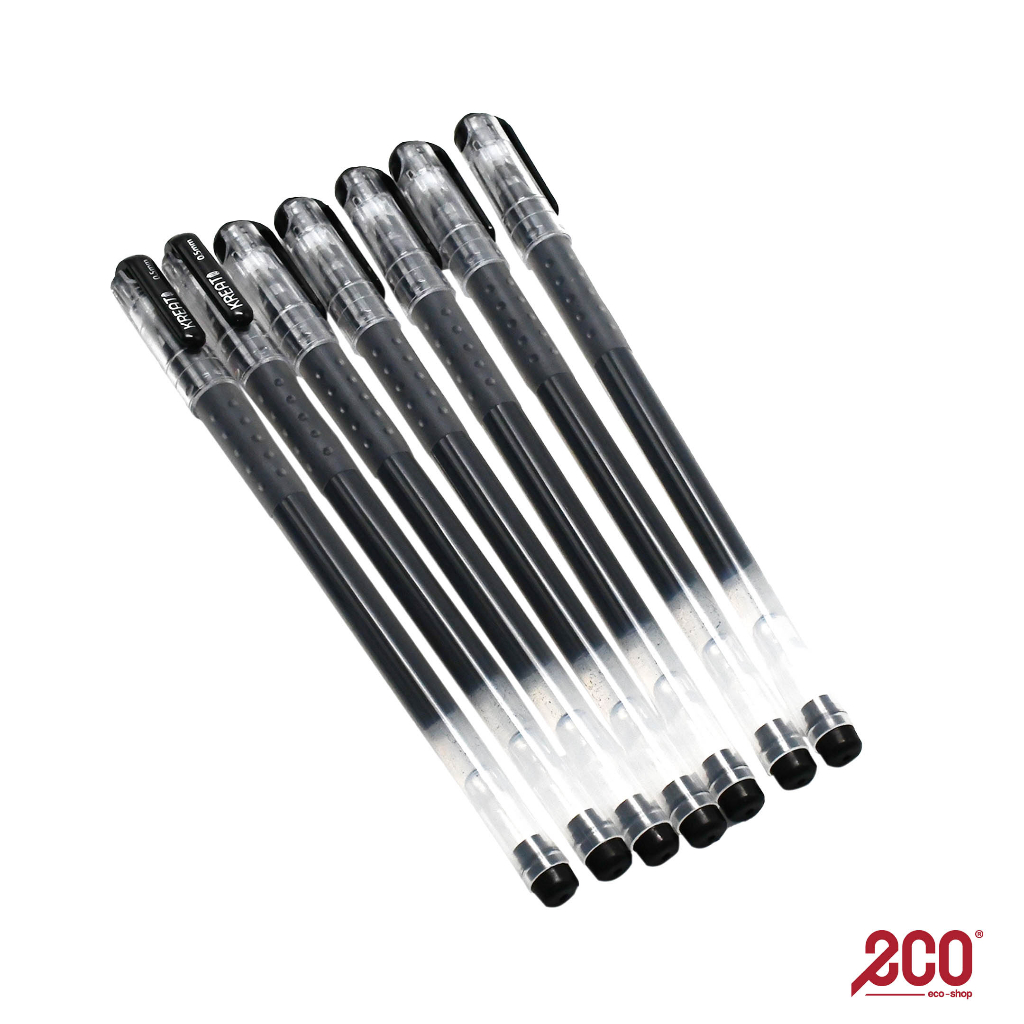 Kreati Black Gel Pen 0.5mm (7pcs/pack) AEL010T0503 Shopee Malaysia