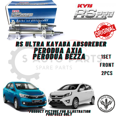 Perodua Axia Perodua Bezza Front Kayaba Kyb Rs Ultra Heavy Duty High Performance Shock