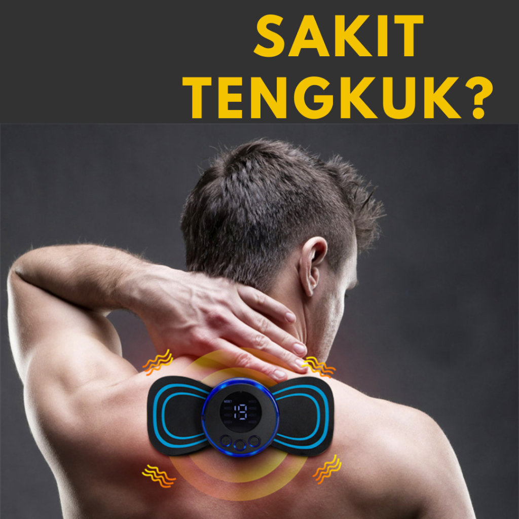 Sakit Tengkuk / Leher - Neck Shoulder Pain Relief EMS Body Massage ...